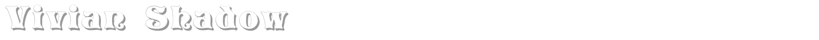 Vivian font preview